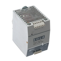 SDN-P SERIES, AC-DC DIN RAIL, 240W, 5A, 48VDC OUTPUT,  115-230VAC INPUT(SDN 5-48-100P)